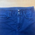 NYDJ  Stretchy Denim Ibiza Blues High Waist Knee Length Skirt, size 6 Photo 5