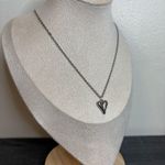 Handmade  Silver Heart Necklace Photo 2