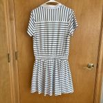Ralph Lauren NEW  RLX Airflow SS Polo Dress White Navy‎ Stripes Drawstring Med Photo 6