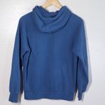 The North Face Womens Blue Half Dome Hoodie Pullover Logo Camo Graphic Size S Photo 2