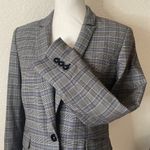 RW & Co Women’s Grey/blue one button Blazer size 8‎ Gray Photo 3
