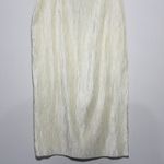 Meshki  Theia Plisse Maxi Dress in Ivory Size XL NWT Photo 9