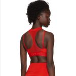 Ivy Park ADIDAS x High Neck Sheer Bra – Red – Size Large Photo 2