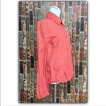 Chico's  Ravishing Ruffles Ramy coral jacket size small Chico’s 0 Photo 2