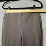 House Of Harlow 1960 Dress Pants 8 Wide Leg Trousers Brown Micro Check Slacks Photo 1