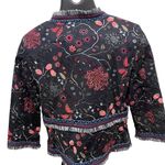Loft Ann Taylor Primavera Fringe Trimmed Jacket size 2 Photo 2