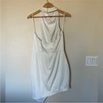 Elliatt Elliat Ivory White Camo Blouson Halter Dress Asymmetrical Sz XL Photo 11