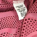 KTOO Eyelet Mesh Bodysuit Lace Up Mauve Pink M Size M Photo 5