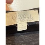 Olive & Oak  Grey Heathered Knit Drawstring Waist Pocket Dress Medium‎ Photo 3