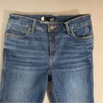 Kut From The Kloth Blue Skinny Jeans with Distressed Details Donna Size 6 Photo 3