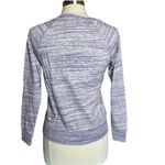 Sonoma Heather Purple Pullover V Neck 1/2 Zip Fleece Top Petite Extra Small Photo 1