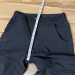 Outdoor Voices Women's XS RecTrek Zip-Off Pants Nylon Belted Cargo Hiking Black Photo 6