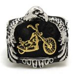 ONE LEFT🔥Size 14 HD Bike Eagle Men’s ring Silver Photo 0