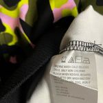 G By Giuliana Black Label Black And Lime Green Animal Print Jacket Size‎ Small Photo 8