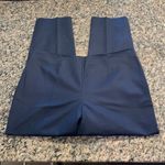 Ellen Tracy  Navy Blue Twill Ankle Pants 27" Inseam Size 10 EUC #6799 Photo 3
