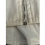 MADRAG‎ White Corset Bustier Crop Top Women's Zip Size S Front Clubwear Festival Photo 5