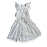 Elliatt Elliat Ruffled Eyelet Interlude Dress White Size Large Photo 7