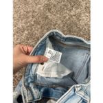 American Eagle  Mom Jean Comfort Stretch Waistband Destroyed Ripped Jean Light 0 Photo 6