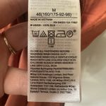 Banana Republic  Shirt Dress Size Medium Rust Burnt Orange 100% Silk Button Front Photo 5