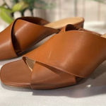 LC Lauren Conrad Lauren Conrad Women's Soda Pop Slip On Camel Colored Sandals Size 7.5M Photo 0