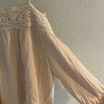 Moon River /Anthropologie Cold Shoulder Beige Long Sleeve NWT Photo 2