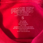 Peanuts Adult Unisex Floating Snoopy Macy's Thanksgiving Day Parade Crewneck‎ Red Photo 1