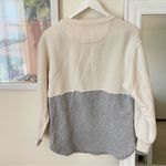 Anthropologie Maeve California Graphic Colorblock Varsity Crewneck Sweatshirt XS Photo 5