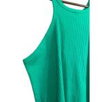 Ava & Viv  plus size green ribbed tank top size 1X cotton polyester‎ spandex Photo 2