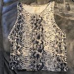 snakeskin workout top Multiple Size M Photo 0