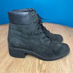 Timberland  Women's Brinda Lace-Up Heeled Boot  Black Waterproof Leather Size 10 Photo 1