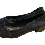 a.n.a  Navy Leather Cap Toe Loafers Photo 2