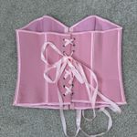 SheIn Pink corset tube top Photo 1