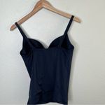 Boden navy blue womens underwire bust tankini swim suit top size 36B Photo 5