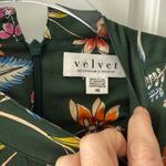 Velvet Tees Velvet Floral Green Mini Dress Knee Length XS Twee Office Church Photo 1