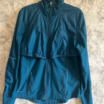 Nike Teal Fit Dry Long Sleeve Front Zip Reflector Jacket XL Photo 0