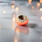 Brighton Primavera pink orange Spacer Bead Photo 0