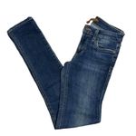 joe's jeans  Women's Blue Mid-Rise Curvy‎ Skinny Denim Jeans Size 25 Photo 0