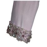 1960s Vintage Pink Velvet Gown with Embellished Details Small Photo 4