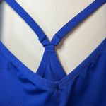 Nike Womens Indy Sports Bra Royal Blue Light Support Adjustable Strap Yoga Sz 2X Photo 2