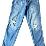 Aerie 🆕 EASY DENIM Drawstring + Elastic Waist Distressed Jeans Women’s XS 28x28 Photo 0