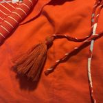 Madewell ‎ Daisy Society Button Wrap Dress Size 4 Red Floral Photo 6