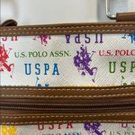 U.S. Polo Assn. Multicolor Crossbody Bag. White Photo 3