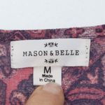 Mason & Belle Womens Open Front Kimono Size M Tassels Hippie Aztec Southwestern Photo 5