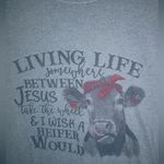 Hanes  M Country Western Cowgirl Heifer T-Shirt Photo 1