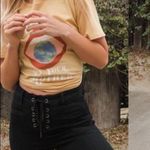 Amuse Society Black Soho Lace Up Skinny Jeans Photo 7