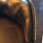 Frye Brown Leather Boots with Tan Suede Photo 9