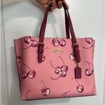 Coach pink cherry mollie tote Photo 0