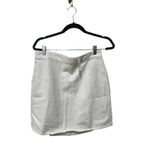 Madewell  Denim High-Waist Straight Mini Skirt in Tile White Size 25 Photo 3