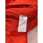 Lacoste sport Polo Shirt Women's Red Zip Neck Made in Spain Sz 6 Photo 4