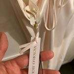 Victoria's Secret Victoria’s Secret Off White Satin Chemise Lingerie Slip Dress Bride Honeymoon Photo 12